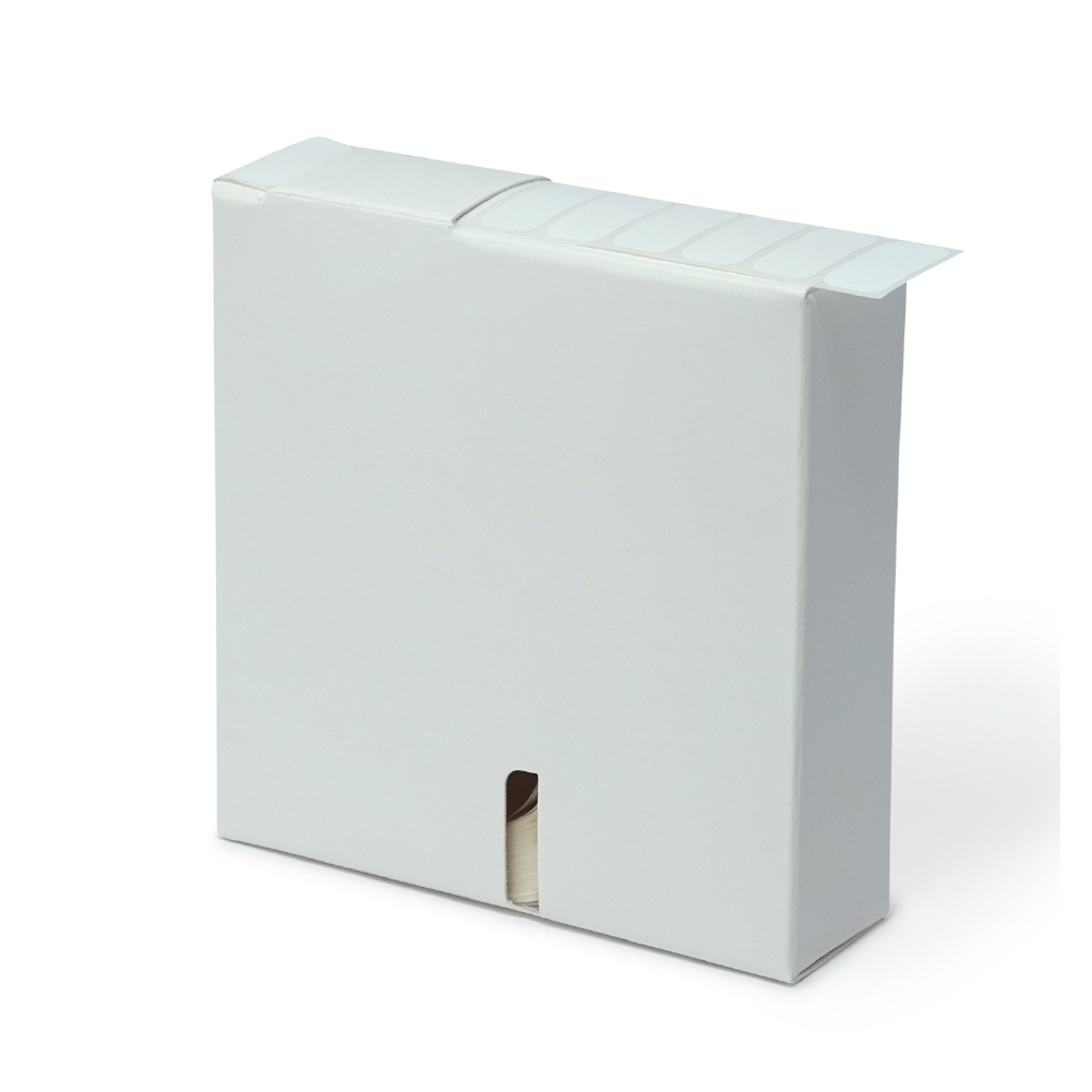 Globe Scientific Label Rolls, Cryo, 24x13mm, for 0.5mL Tubes, White Image